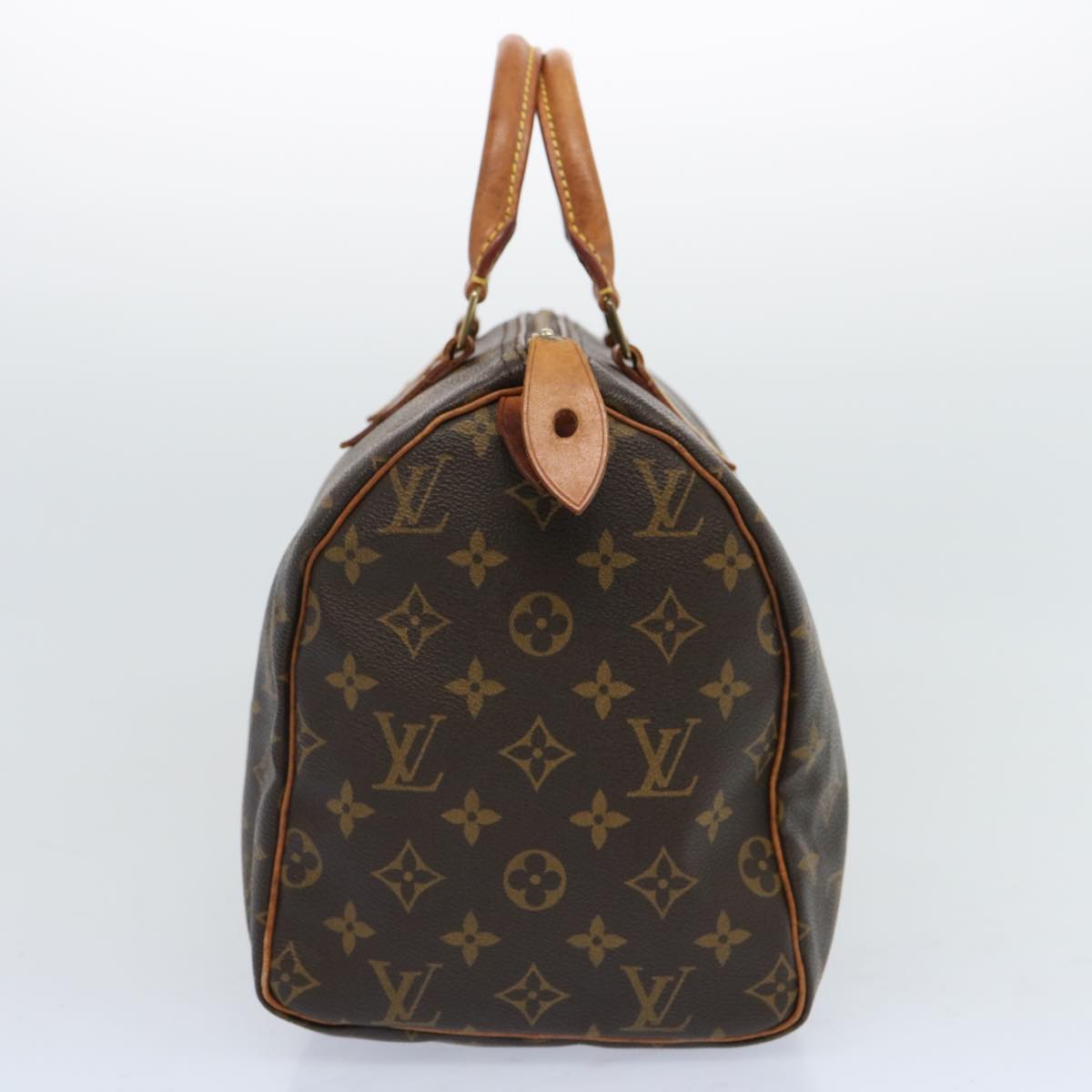 LOUIS VUITTON Monogram Speedy 30 Hand Bag M41526 LV Auth 69314