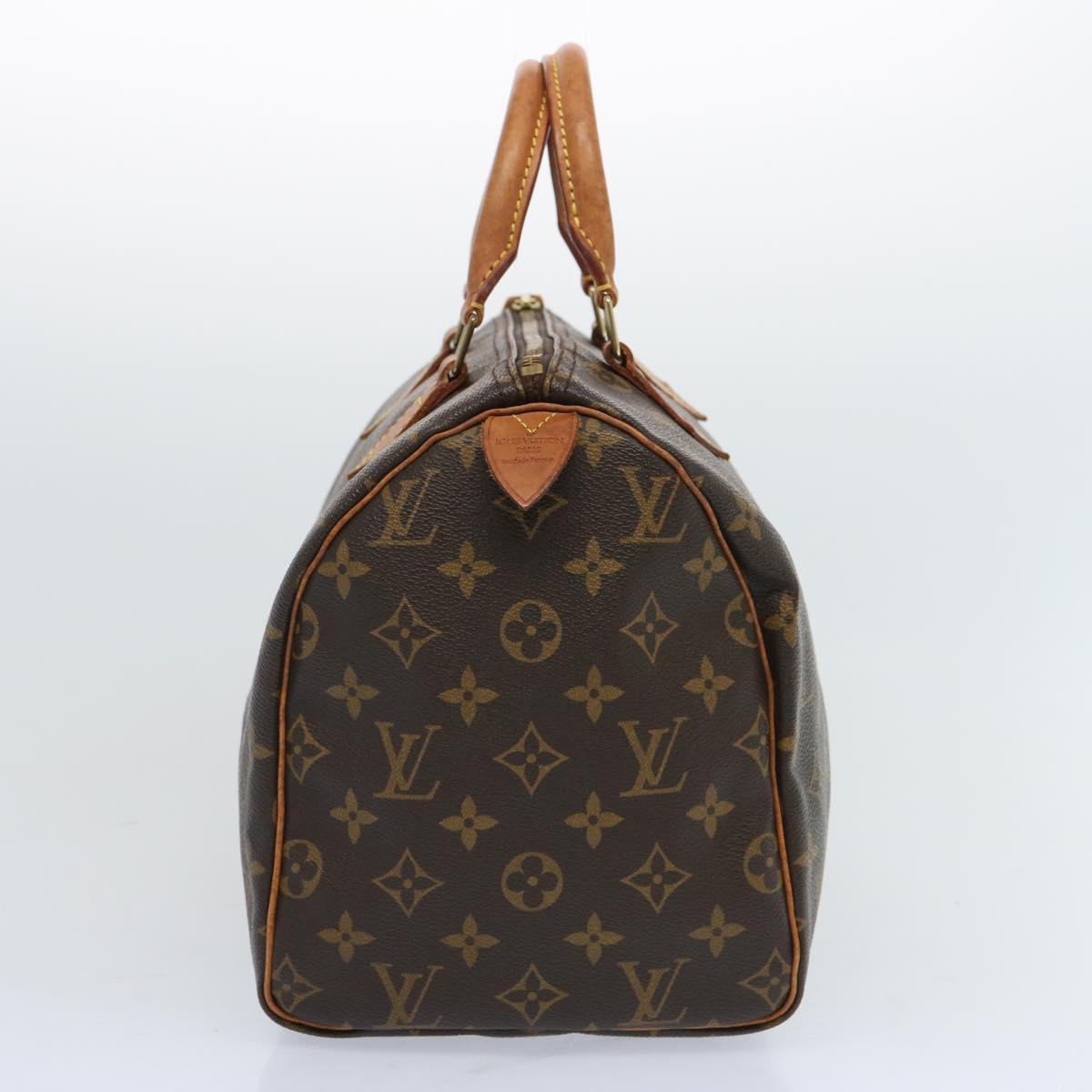 LOUIS VUITTON Monogram Speedy 30 Hand Bag M41526 LV Auth 69314