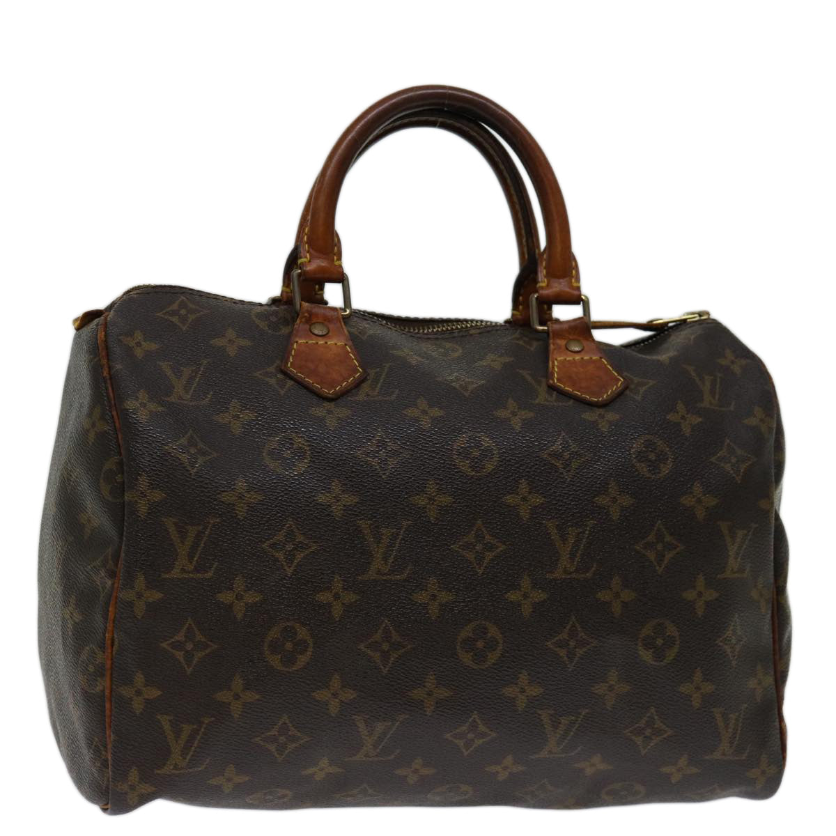 LOUIS VUITTON Monogram Speedy 30 Hand Bag M41526 LV Auth 69323