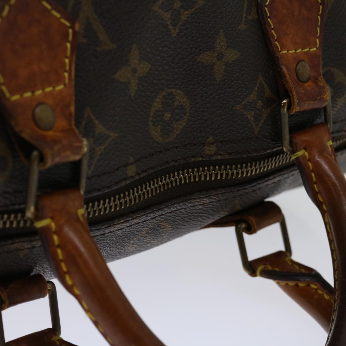 LOUIS VUITTON Monogram Speedy 30 Hand Bag M41526 LV Auth 69323