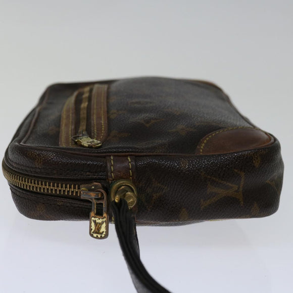 LOUIS VUITTON Monogram Marly Dragonne GM Clutch Bag M51825 LV Auth 69324