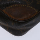 LOUIS VUITTON Monogram Marly Dragonne GM Clutch Bag M51825 LV Auth 69324-14