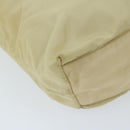 PRADA Shoulder Bag Nylon Cream Auth 69347-15