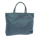 PRADA Tote Bag Nylon Blue Auth 69358-1