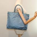 PRADA Tote Bag Nylon Blue Auth 69358-25