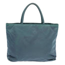 PRADA Tote Bag Nylon Blue Auth 69358-2