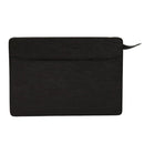 LOUIS VUITTON Epi Pochette Homme Clutch Bag Black M52522 LV Auth 69397-13