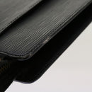 LOUIS VUITTON Epi Pochette Homme Clutch Bag Black M52522 LV Auth 69397-6