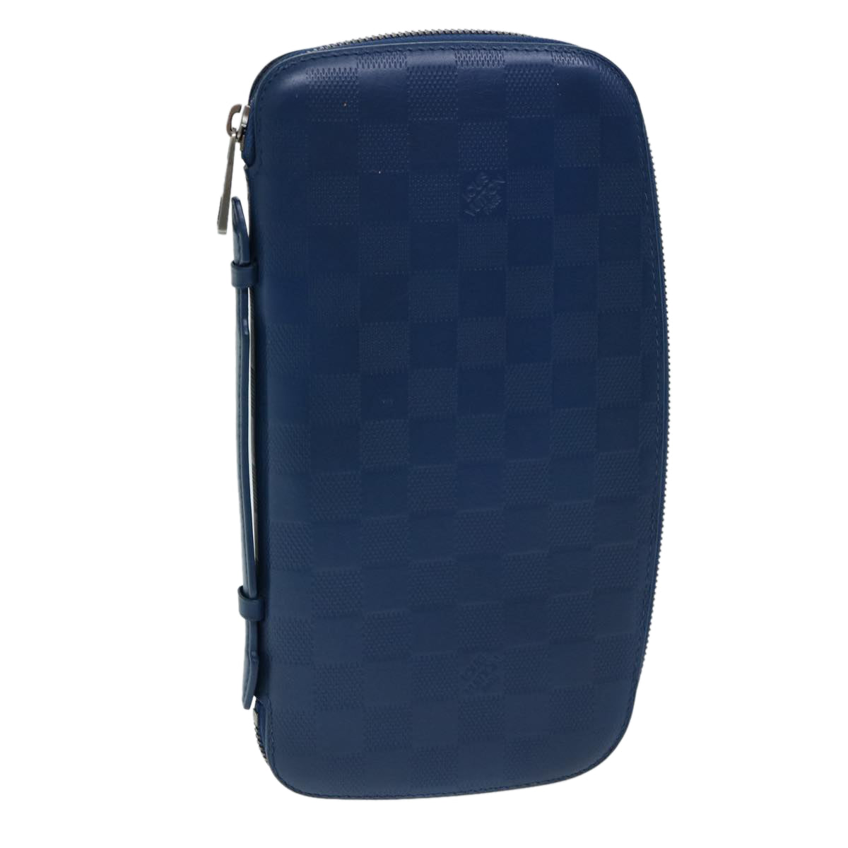 LOUIS VUITTON Damier Infini Organizer Atholl Bag Blue Neptune N41396 Auth 69401