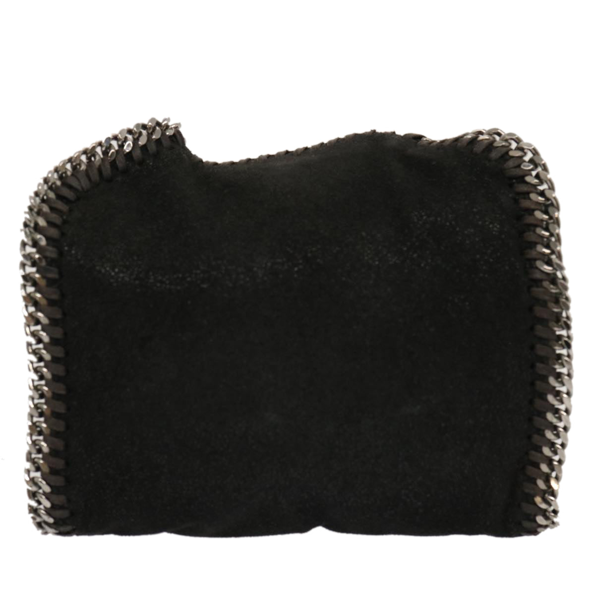 Stella MacCartney Chain Falabella Shoulder Bag Polyester 2way Black Auth 69406 - 0