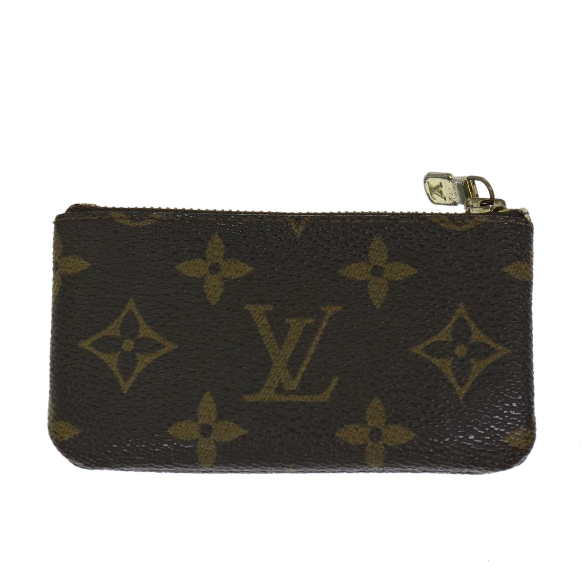 LOUIS VUITTON Monogram Pochette Cles Coin Purse M62650 LV Auth 69413 - 0