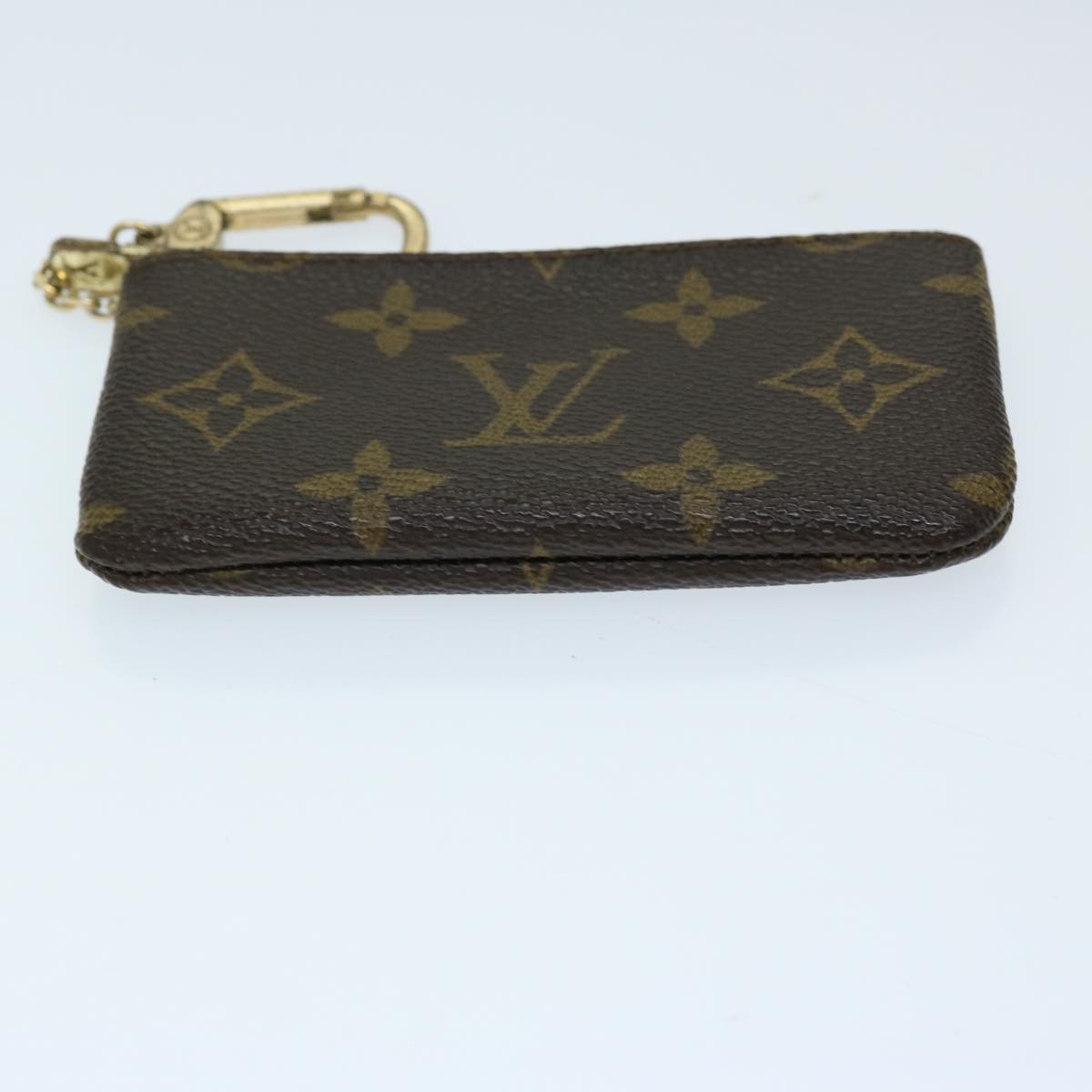 LOUIS VUITTON Monogram Pochette Cles Coin Purse M62650 LV Auth 69413