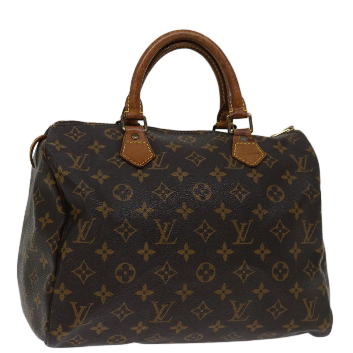 LOUIS VUITTON Monogram Speedy 30 Hand Bag M41526 LV Auth 69424