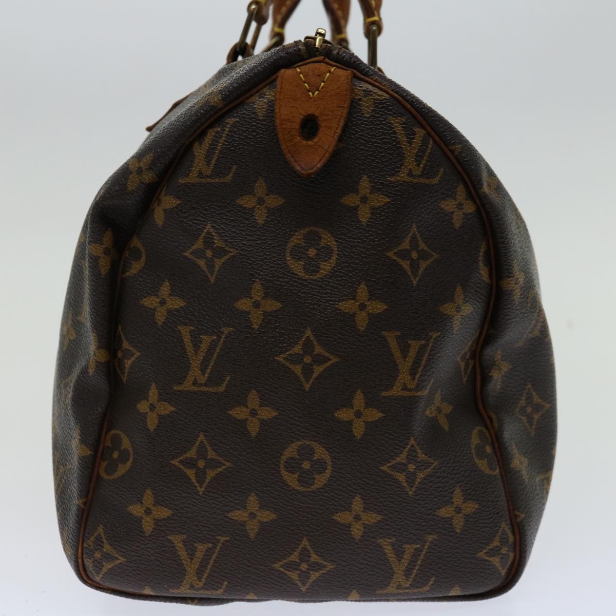 LOUIS VUITTON Monogram Speedy 30 Hand Bag M41526 LV Auth 69424