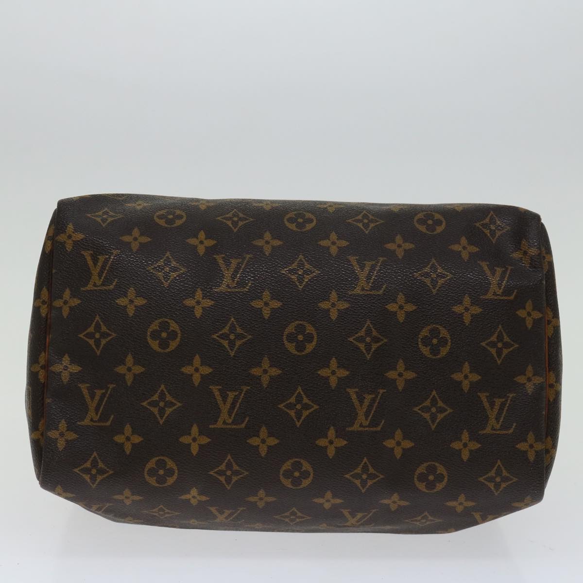 LOUIS VUITTON Monogram Speedy 30 Hand Bag M41526 LV Auth 69424