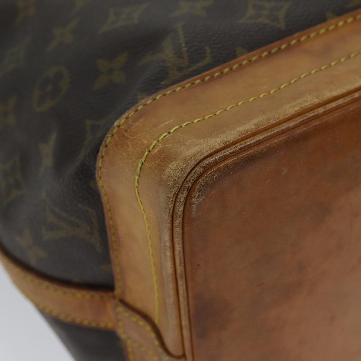 LOUIS VUITTON Monogram Noe Shoulder Bag M42224 LV Auth 69427