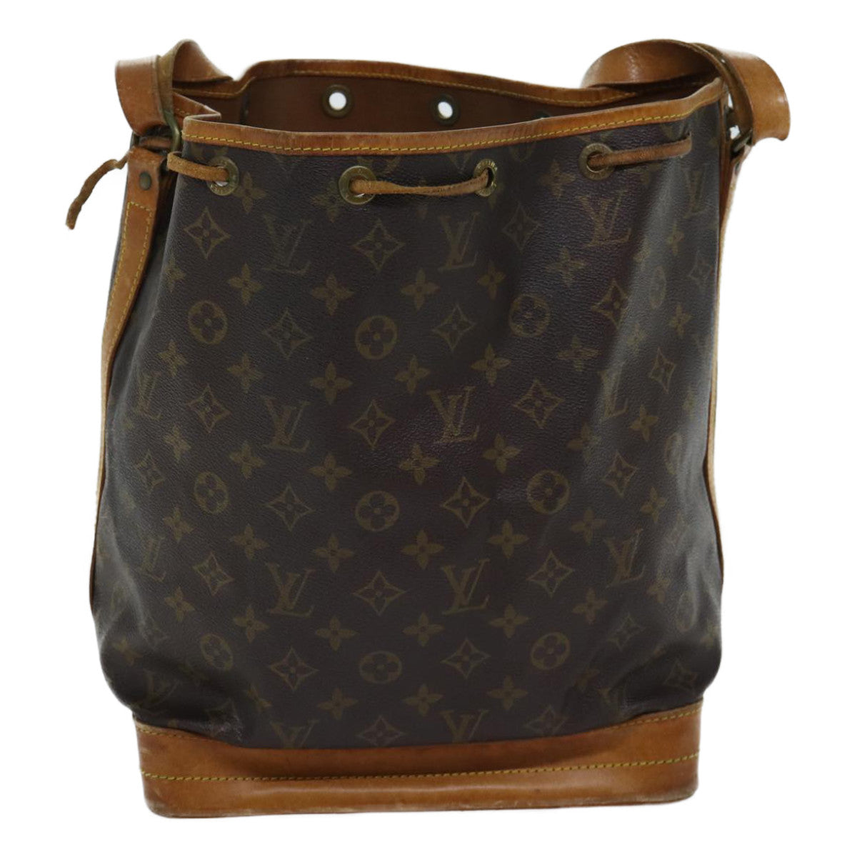 LOUIS VUITTON Monogram Noe Shoulder Bag M42224 LV Auth 69427