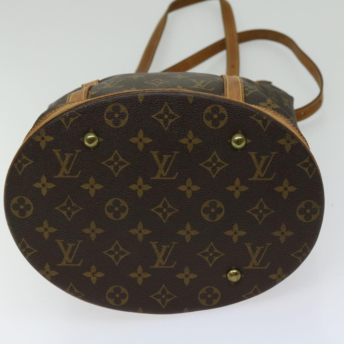 LOUIS VUITTON Monogram Bucket GM Shoulder Bag M42236 LV Auth 69429