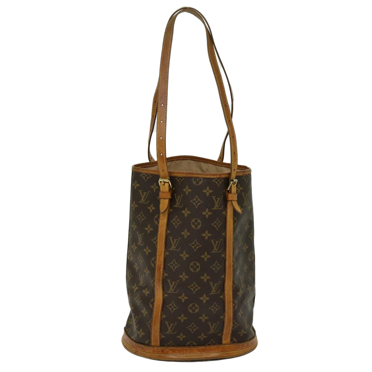 LOUIS VUITTON Monogram Bucket GM Shoulder Bag M42236 LV Auth 69429