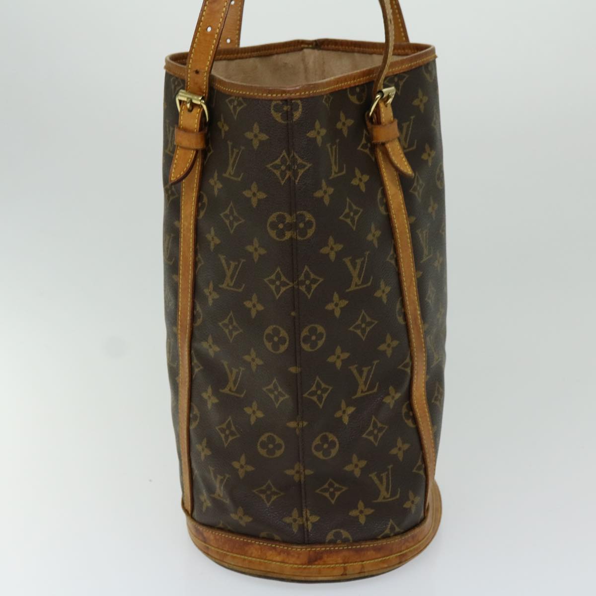 LOUIS VUITTON Monogram Bucket GM Shoulder Bag M42236 LV Auth 69429