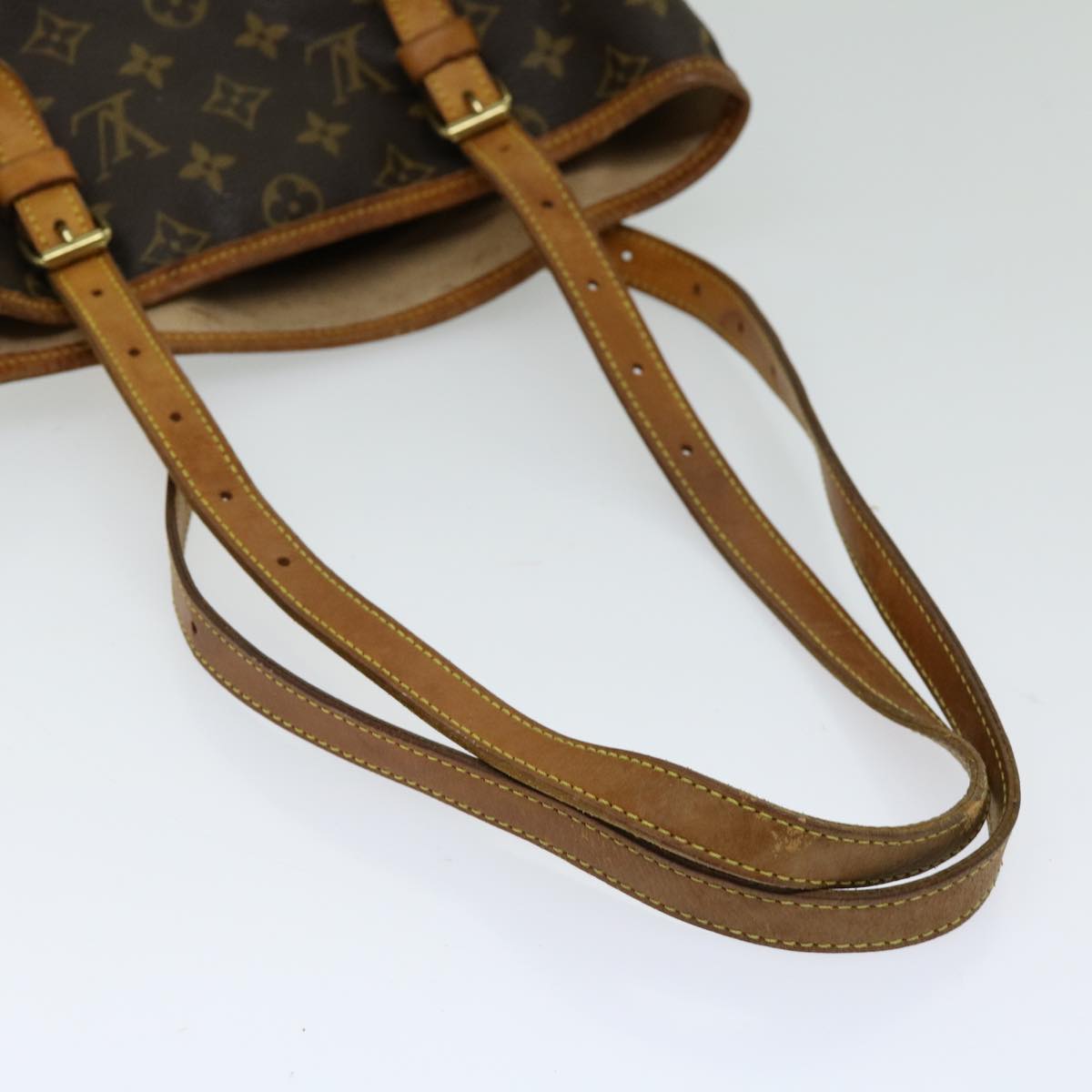 LOUIS VUITTON Monogram Bucket GM Shoulder Bag M42236 LV Auth 69429