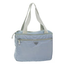 PRADA Tote Bag Nylon Light Blue Auth 69439-1