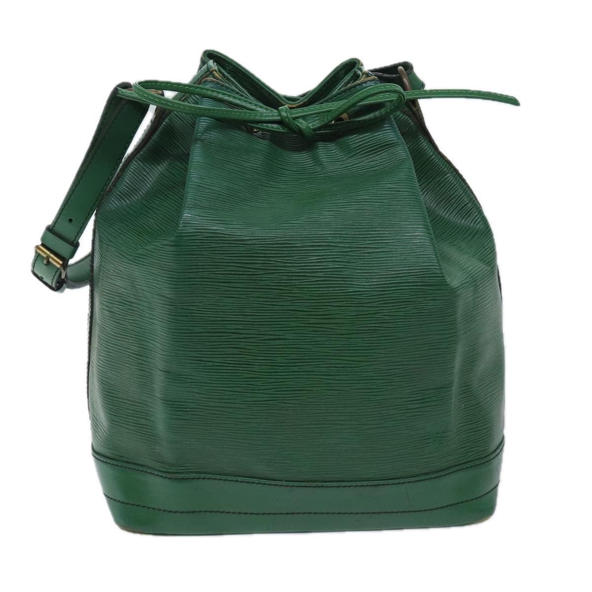 LOUIS VUITTON Epi Noe Shoulder Bag Green M44004 LV Auth 69464