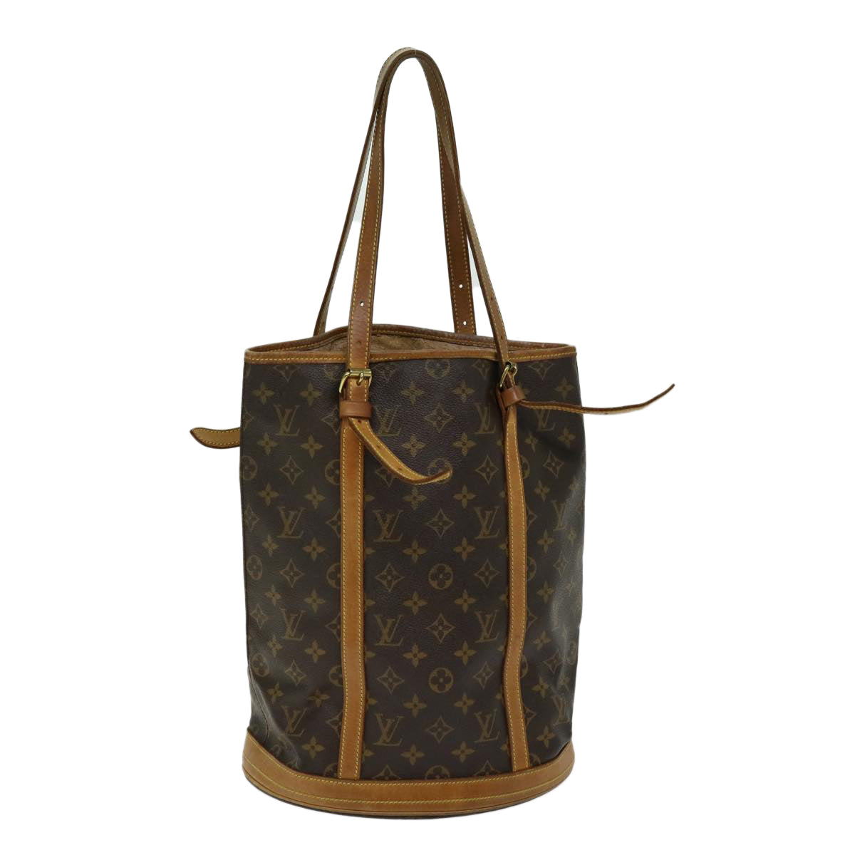 LOUIS VUITTON Monogram Bucket GM Shoulder Bag M42236 LV Auth 69474