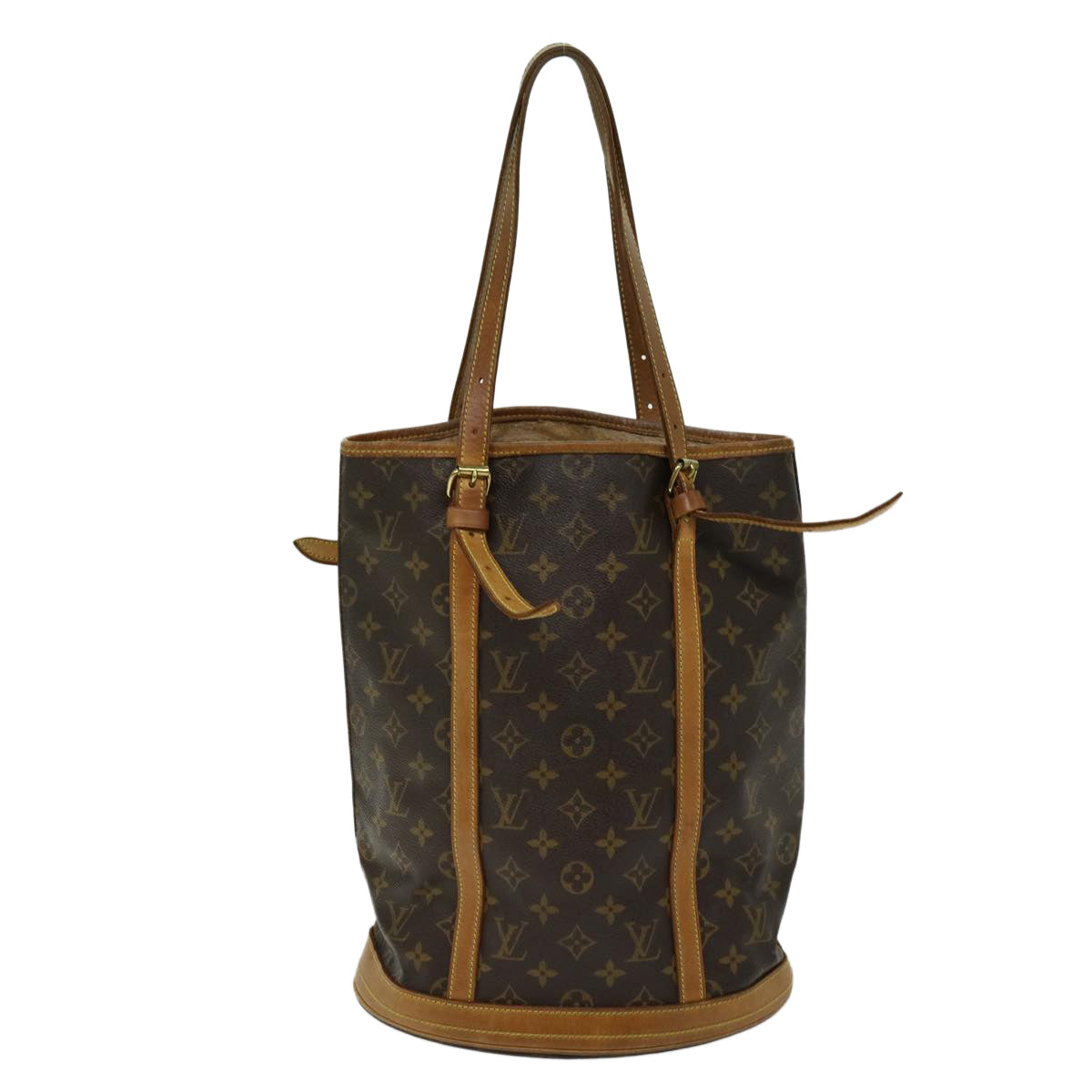 LOUIS VUITTON Monogram Bucket GM Shoulder Bag M42236 LV Auth 69474