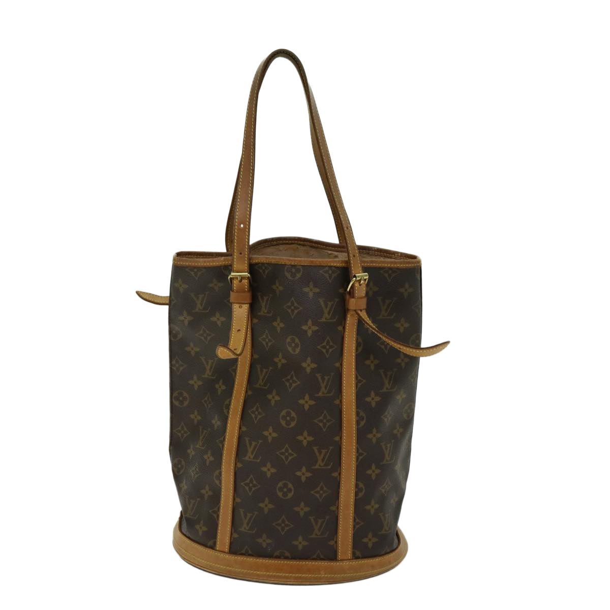 LOUIS VUITTON Monogram Bucket GM Shoulder Bag M42236 LV Auth 69474