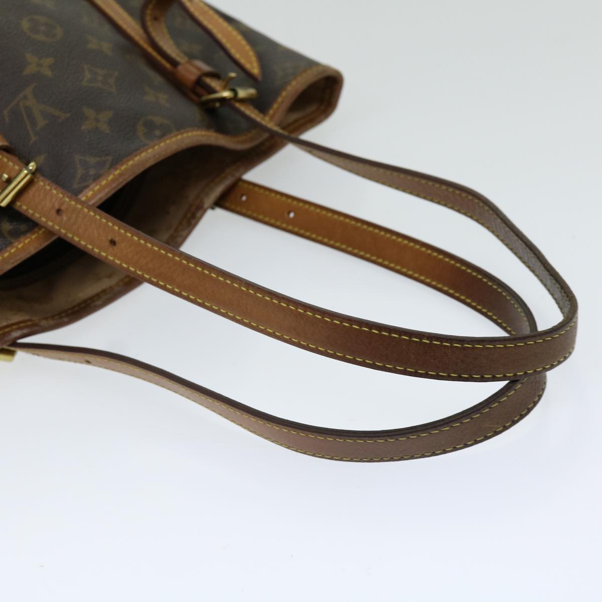 LOUIS VUITTON Monogram Bucket GM Shoulder Bag M42236 LV Auth 69475