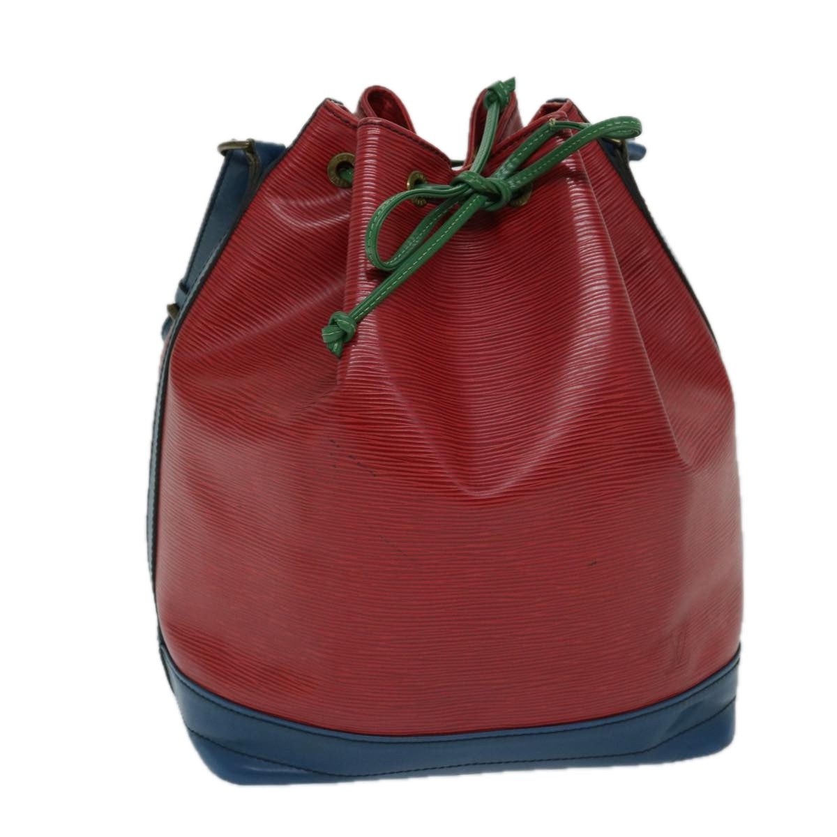 LOUIS VUITTON Epi Toriko Color Noe ShoulderBag Red Blue Green M44084 Auth 69477