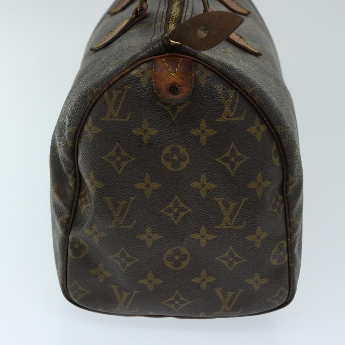 LOUIS VUITTON Monogram Speedy 30 Hand Bag M41526 LV Auth 69481