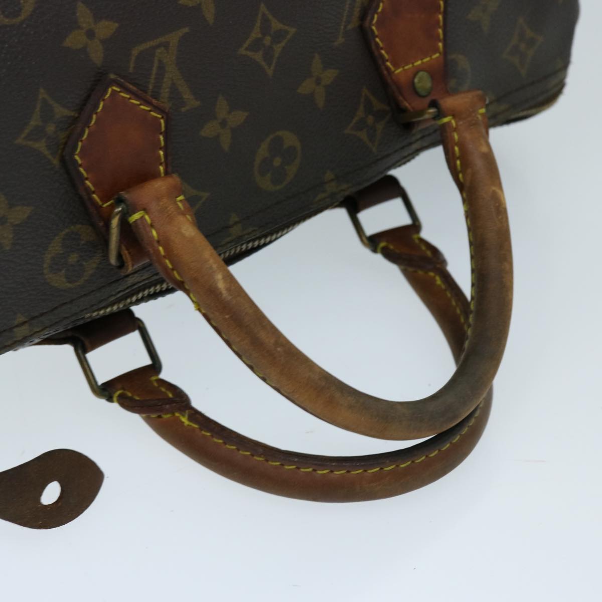 LOUIS VUITTON Monogram Speedy 30 Hand Bag M41526 LV Auth 69481