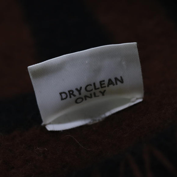 LOUIS VUITTON Pred Karakoram Blanket Wool Brown M74966 LV Auth 69497