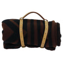 LOUIS VUITTON Pred Karakoram Blanket Wool Brown M74966 LV Auth 69497-3