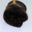 LOUIS VUITTON Pred Karakoram Blanket Wool Brown M74966 LV Auth 69497-4