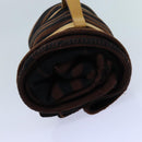 LOUIS VUITTON Pred Karakoram Blanket Wool Brown M74966 LV Auth 69497-5