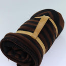 LOUIS VUITTON Pred Karakoram Blanket Wool Brown M74966 LV Auth 69497-6