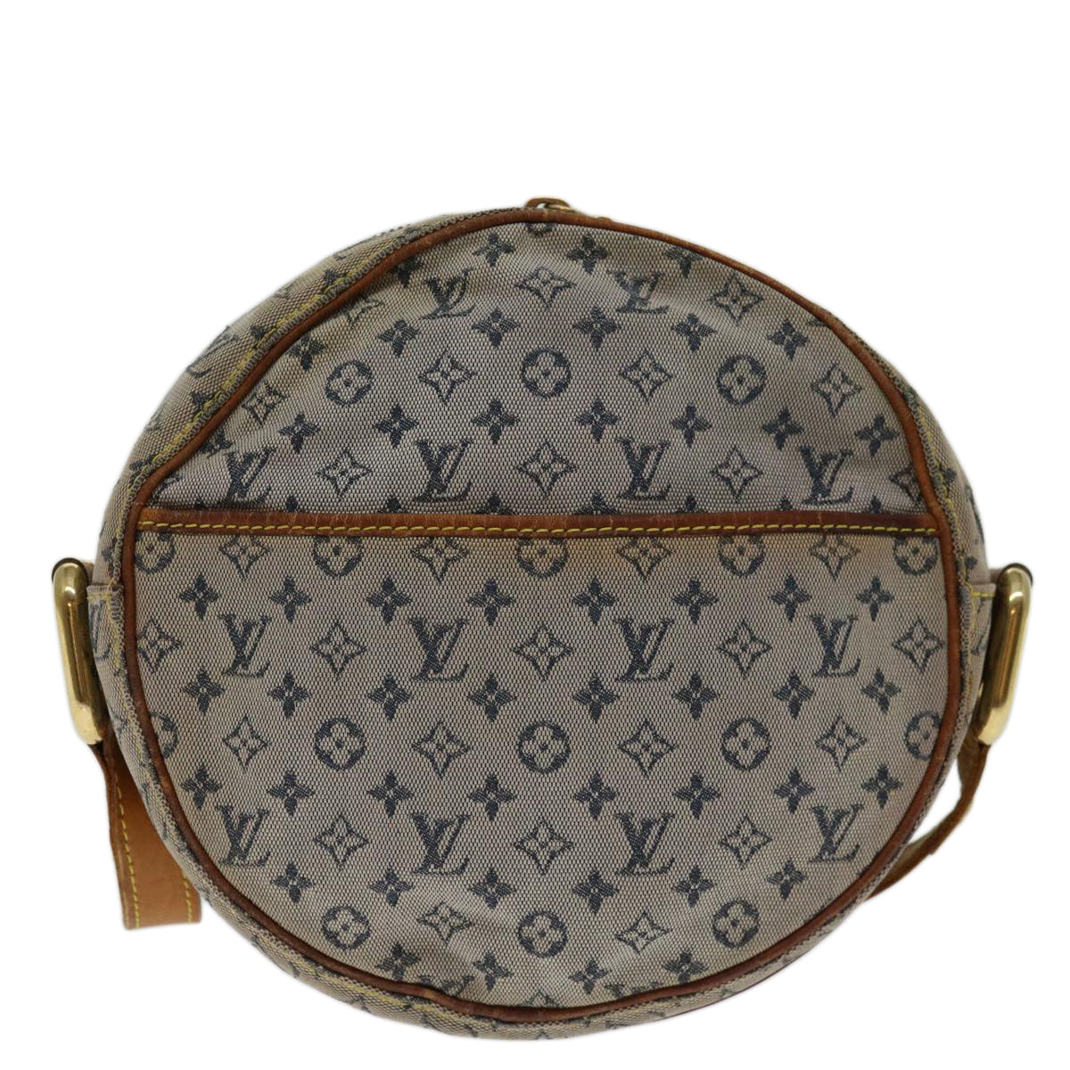 LOUIS VUITTON Monogram Mini Jeanne GM Shoulder Bag Blue M92000 LV Auth 69508