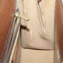 ETRO Hand Bag PVC Leather 2way Brown Auth 69510-19