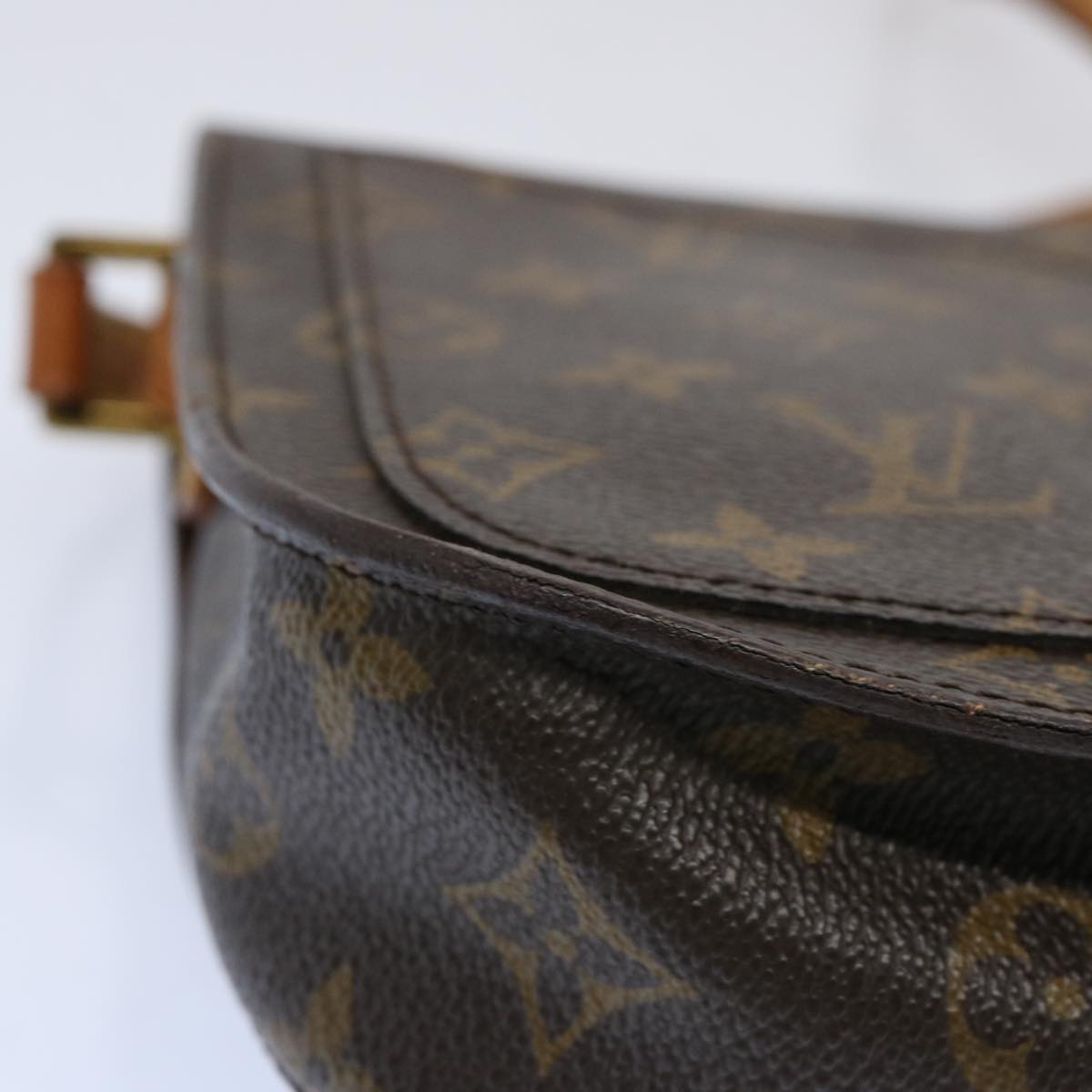 LOUIS VUITTON Monogram Saint Cloud MM Shoulder Bag M51243 LV Auth 69511