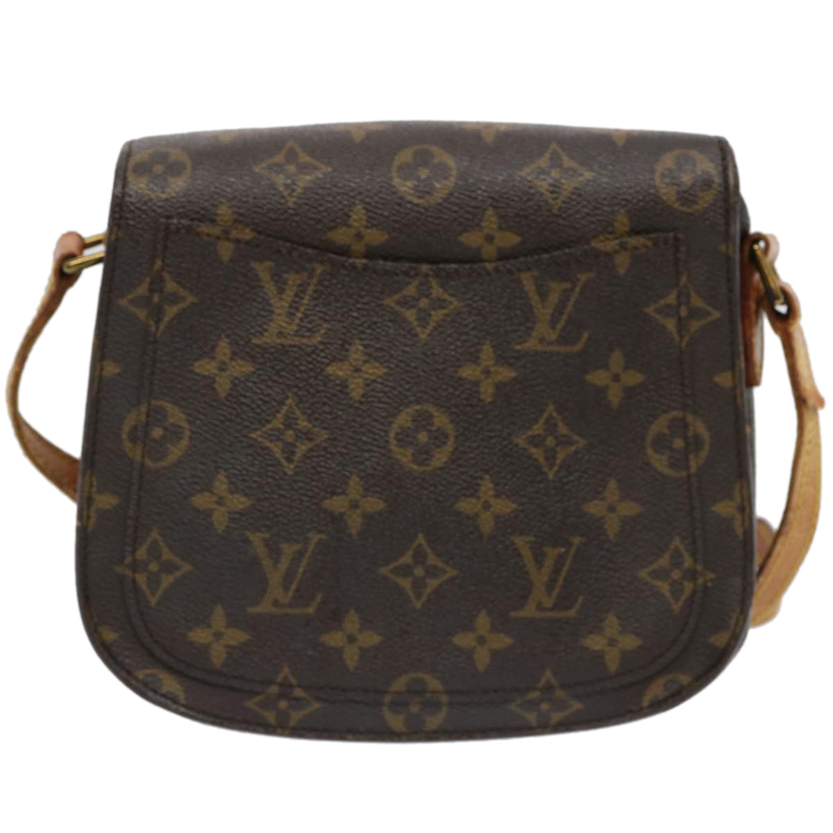 LOUIS VUITTON Monogram Saint Cloud MM Shoulder Bag M51243 LV Auth 69511