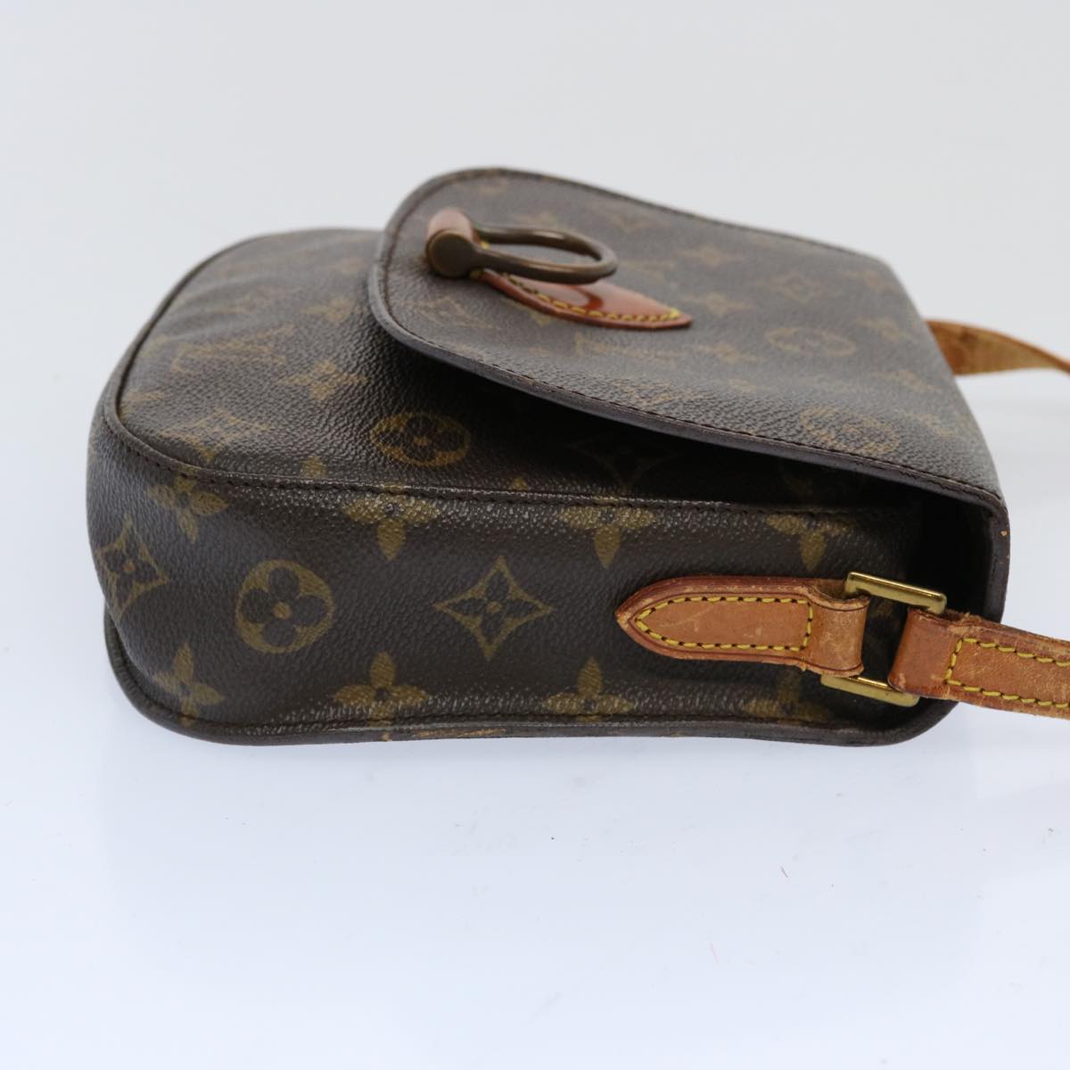 LOUIS VUITTON Monogram Saint Cloud MM Shoulder Bag M51243 LV Auth 69511