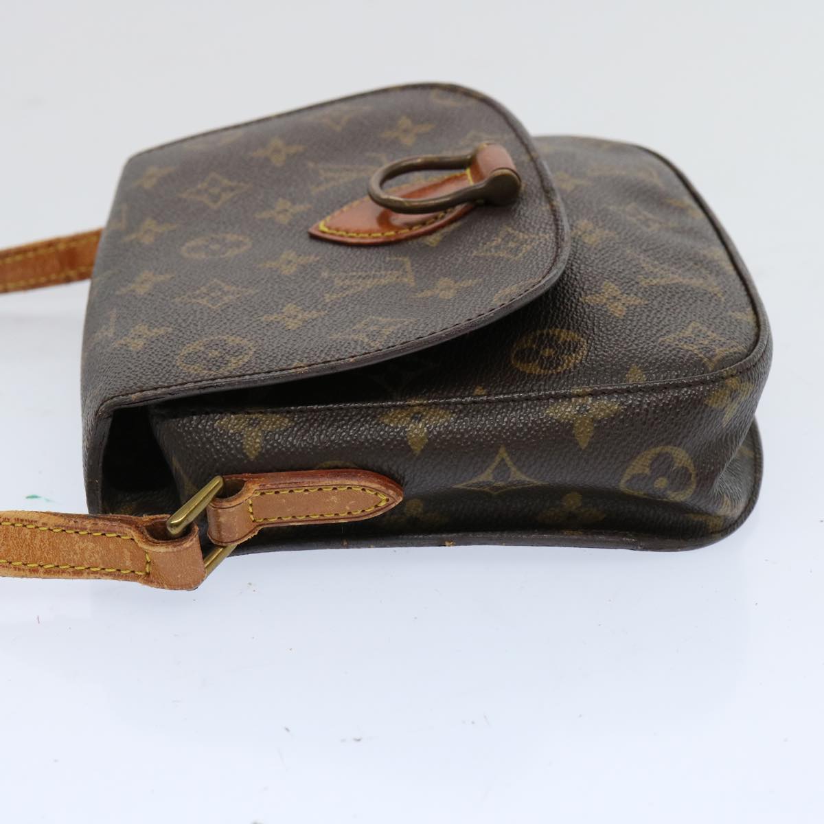 LOUIS VUITTON Monogram Saint Cloud MM Shoulder Bag M51243 LV Auth 69511