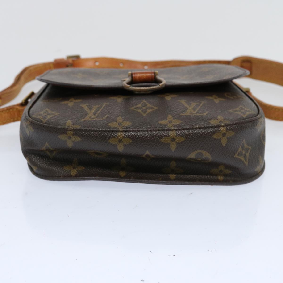 LOUIS VUITTON Monogram Saint Cloud MM Shoulder Bag M51243 LV Auth 69511