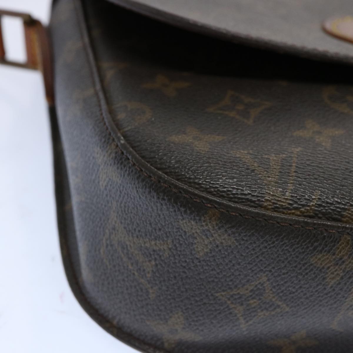 LOUIS VUITTON Monogram Saint Cloud GM Shoulder Bag M51242 LV Auth 69512