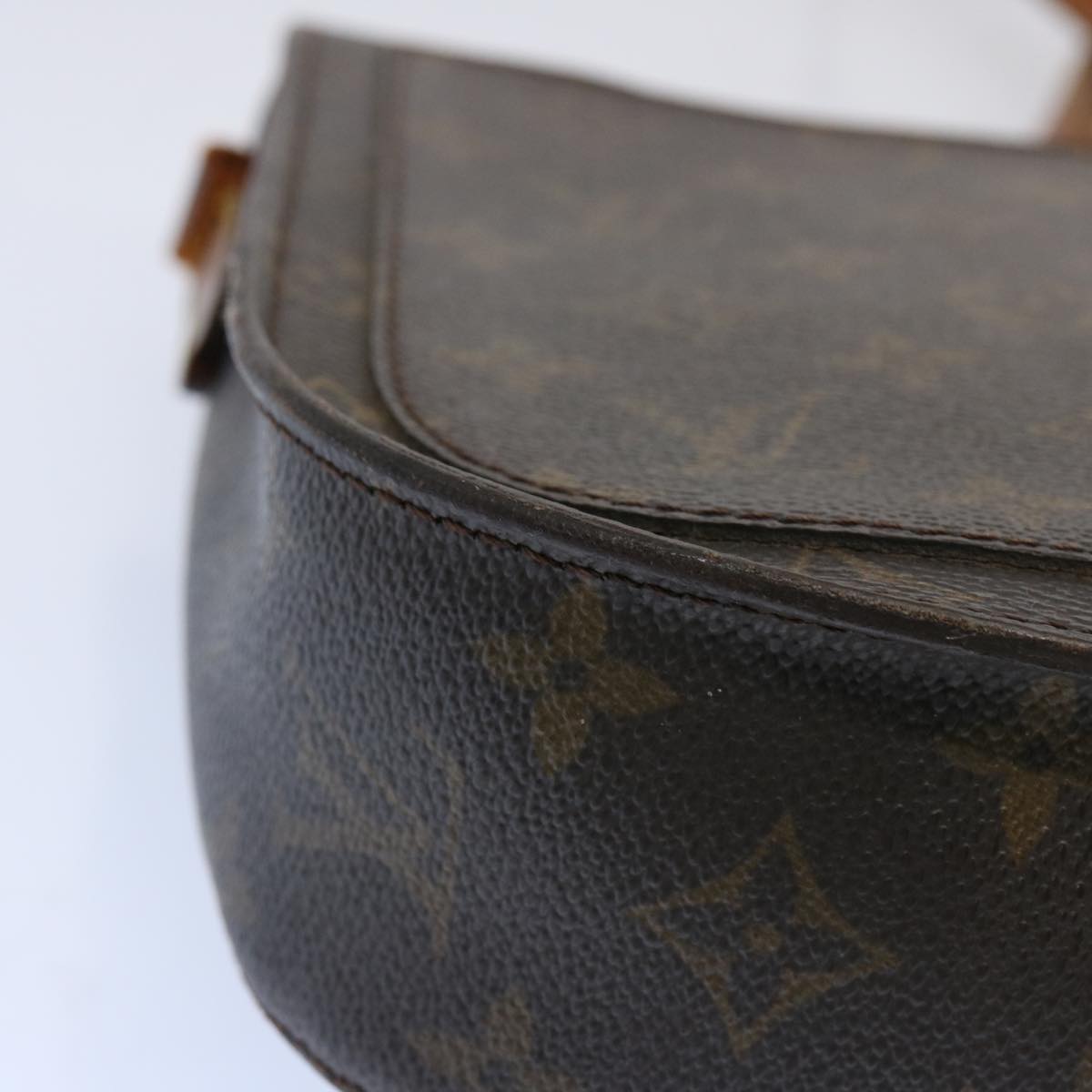 LOUIS VUITTON Monogram Saint Cloud GM Shoulder Bag M51242 LV Auth 69512