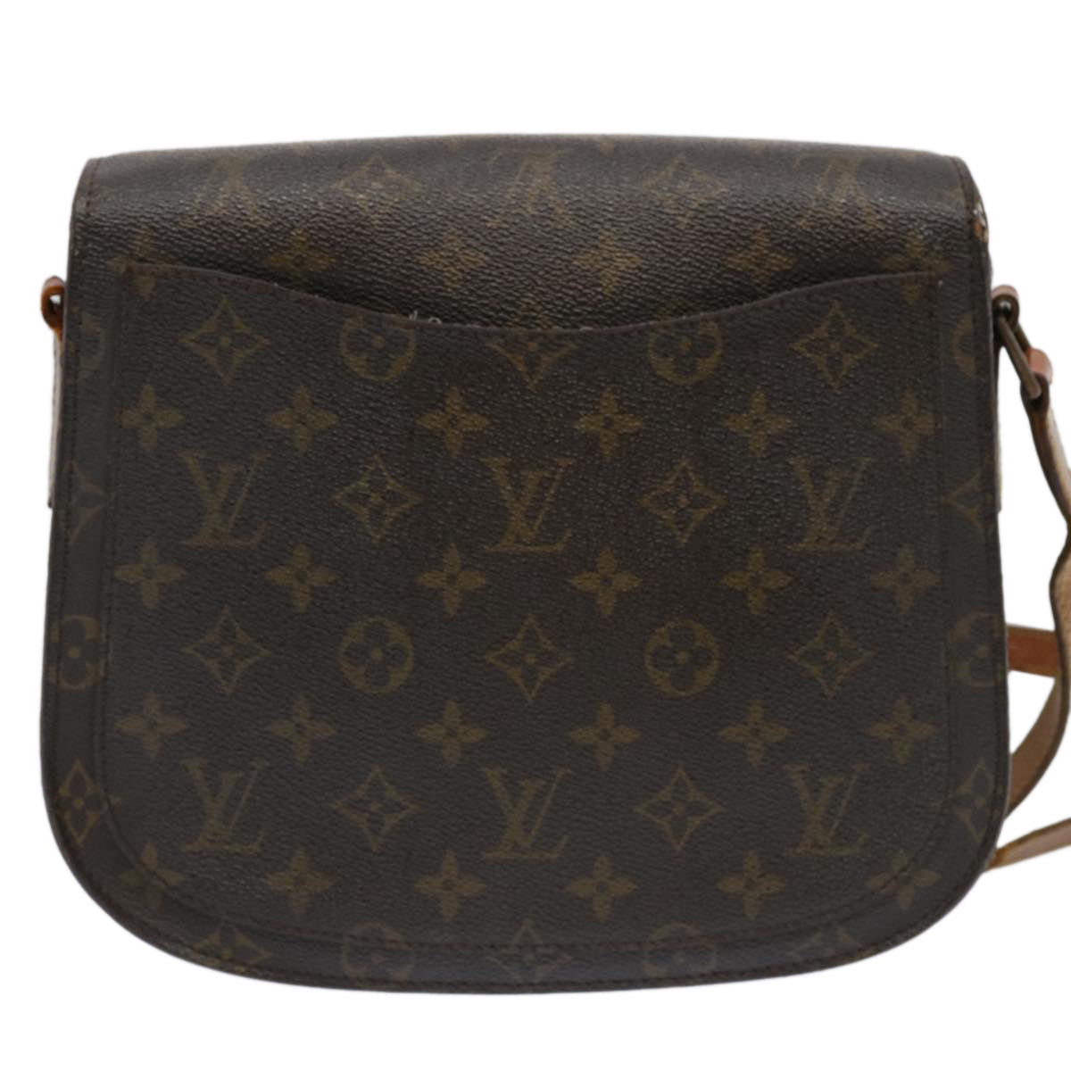 LOUIS VUITTON Monogram Saint Cloud GM Shoulder Bag M51242 LV Auth 69512