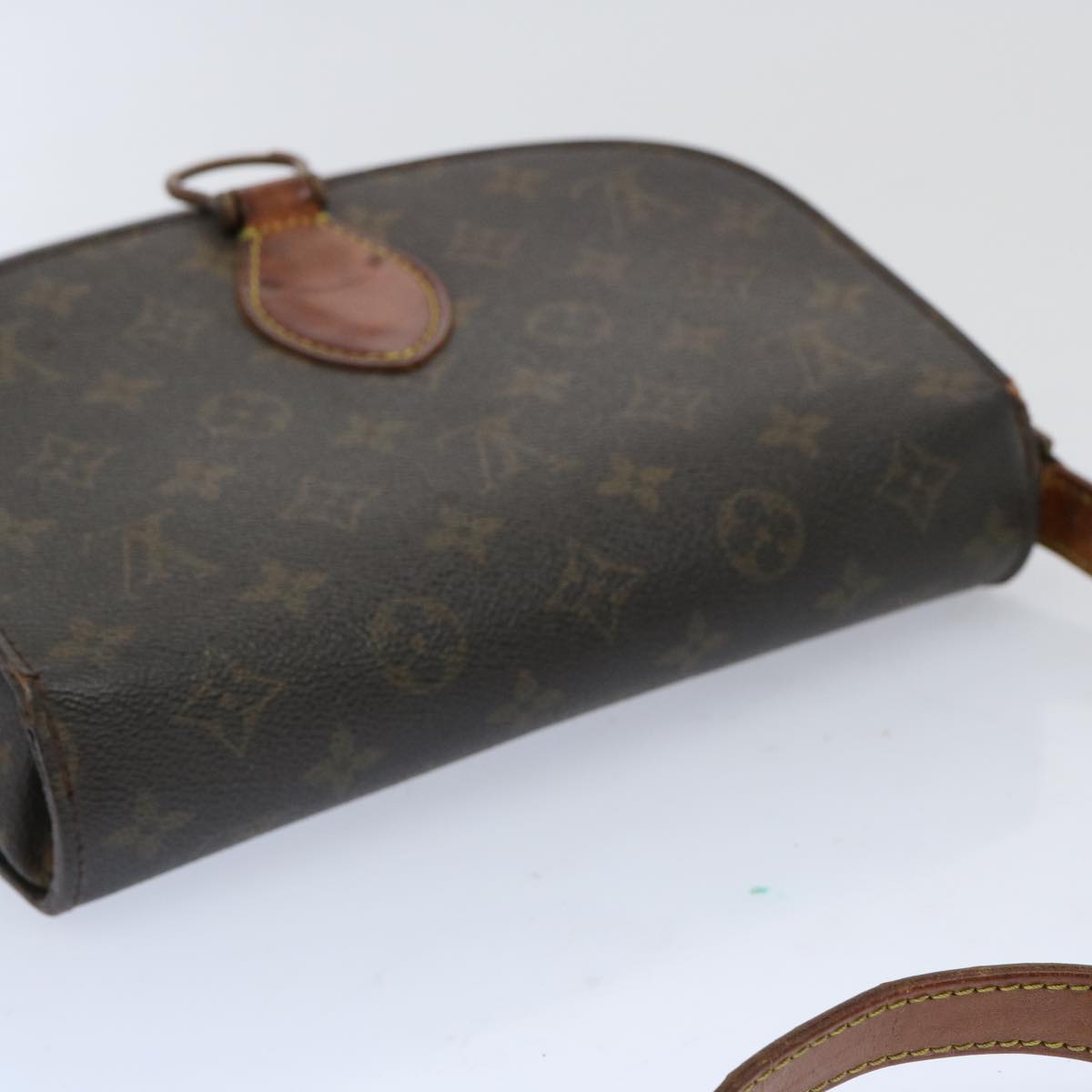 LOUIS VUITTON Monogram Saint Cloud GM Shoulder Bag M51242 LV Auth 69512